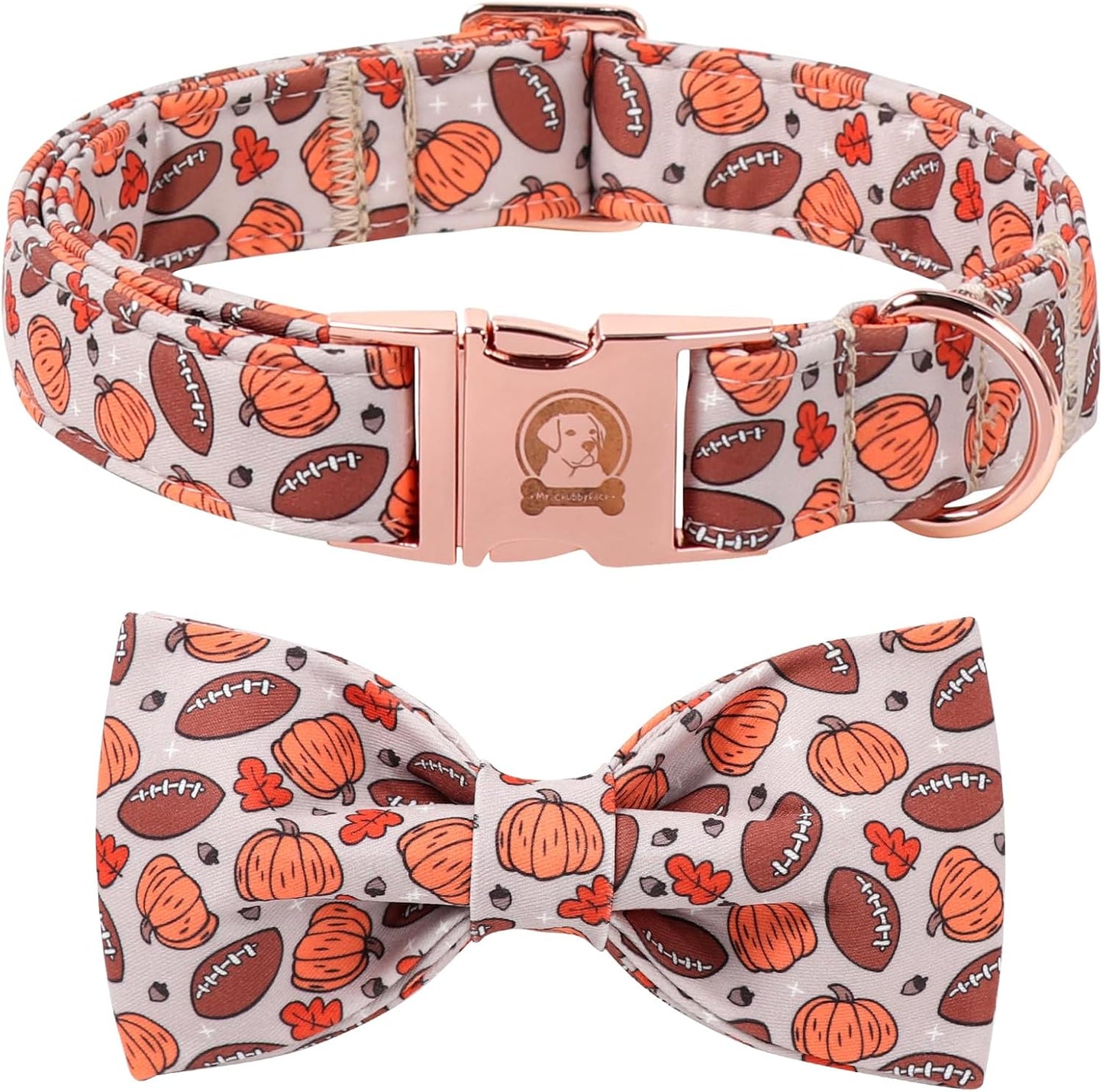 Cute Halloween Dog Collar with Metal Buckle