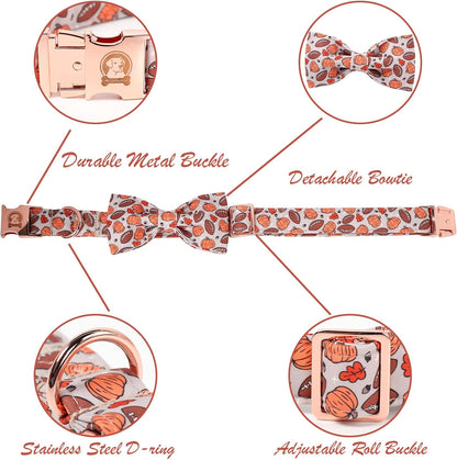 Cute Halloween Dog Collar with Metal Buckle